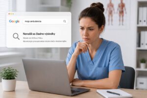Lekárka hľadá svoju ambulanciu na Googli – výsledok nenájdený